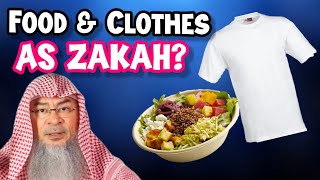 Can we give clothes, food, etc as Zakat instead of cash? assim al hakeem JAL screenshot 4
