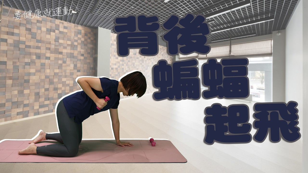 要健康就運動2025 - 背後蝙蝠起飛