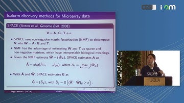 Jingyi (Jessica) Li: "NMFP - Identifying mRNA Isoforms from RNASeq Data"