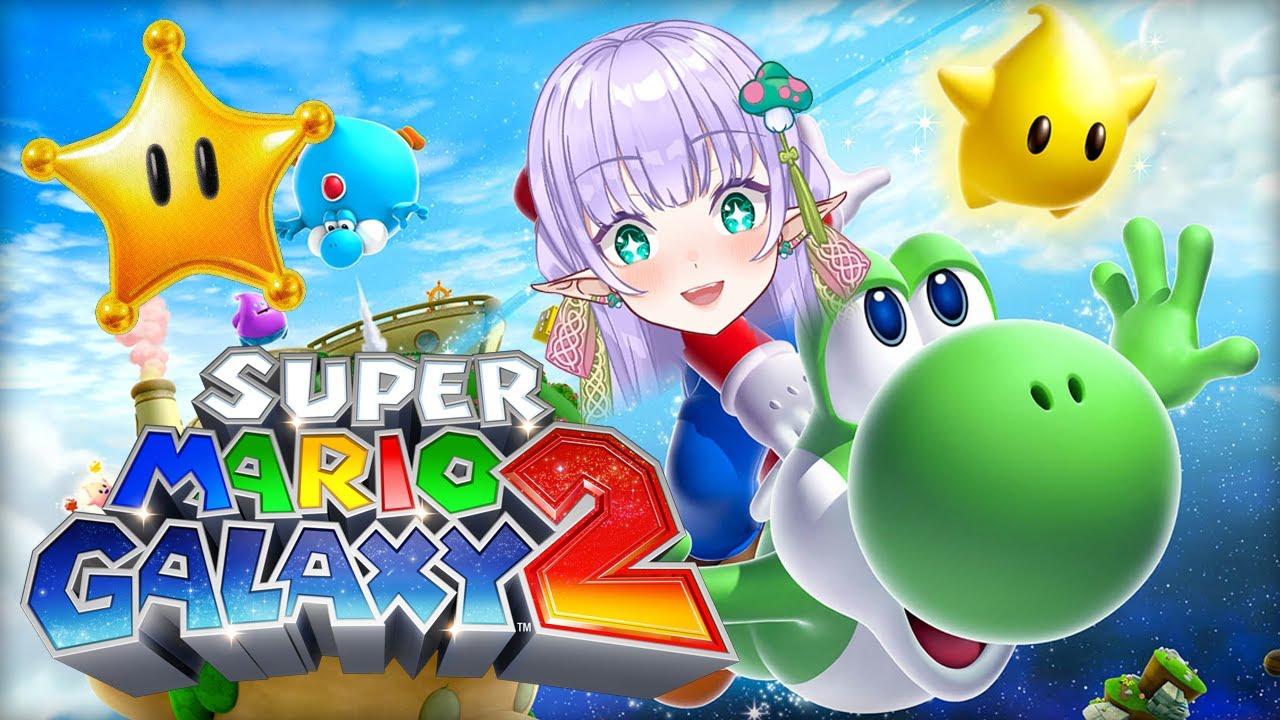 🍄🌸 Super Mario Galaxy 2 | On Switch 2 UWU  | MissFushi Vtuber