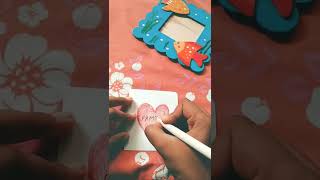 family photo frame drawing#shorts screenshot 5