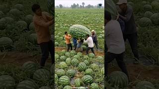 How Watermelon Is Grafted onto a Pumpkin! #facts #shorts #ytshorts