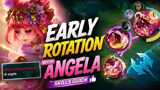 SAYA MENGGUNAKAN METODE ROTASI AWAL INI UNTUK ANGELA ROAM SAYA 👍🏻