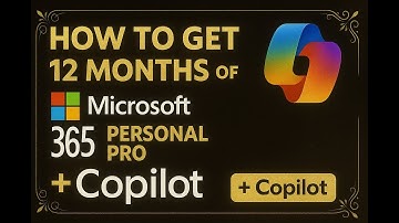 How to Get 12 Months of Microsoft 365 Personal Pro + Copilot (Step-by-Step Guide)