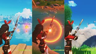 HOW TO HUNT BIRDS, FISH, DUCK & GET RAW MEAT, FOWL IN GENSHIN IMPACT!!! (TUTORIAL) screenshot 4