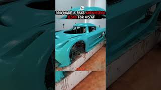 Bro Made A Fake Koenigsegg Jesko For His Gf..