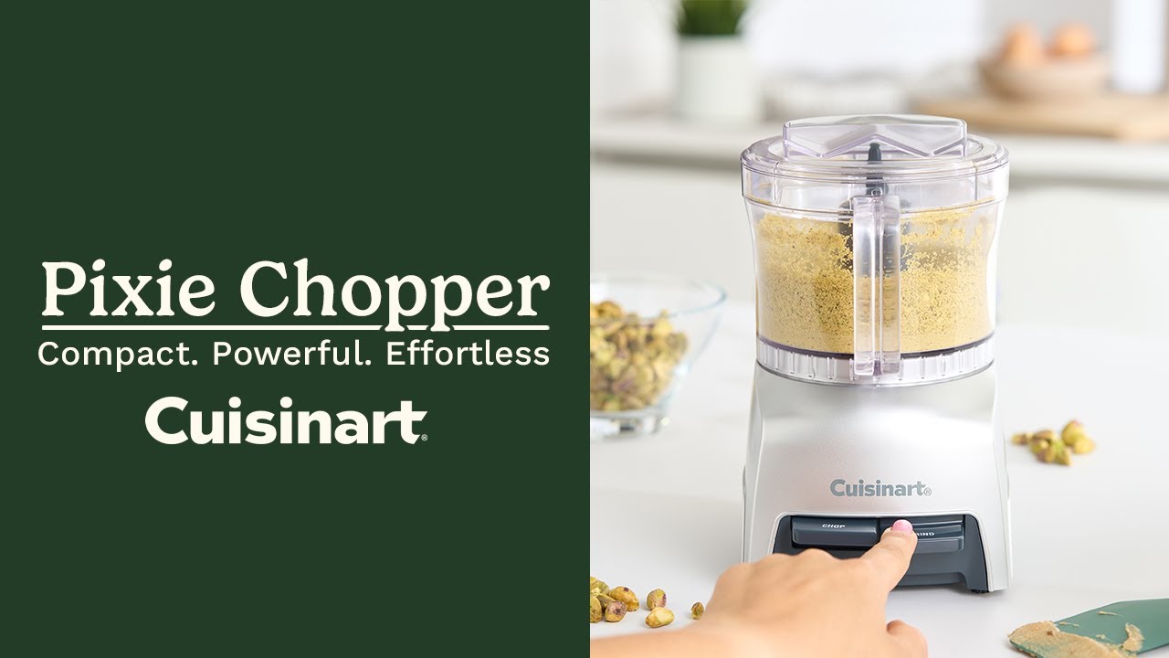 Meet the Cuisinart Pixie Chopper Mini Chopper