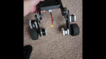 Self Balancing wheeled bipedal robot (Just Structure)