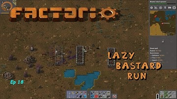 Factorio .14.22 Lazy Bastard Run : Episode 18 - Aliens & Purple science