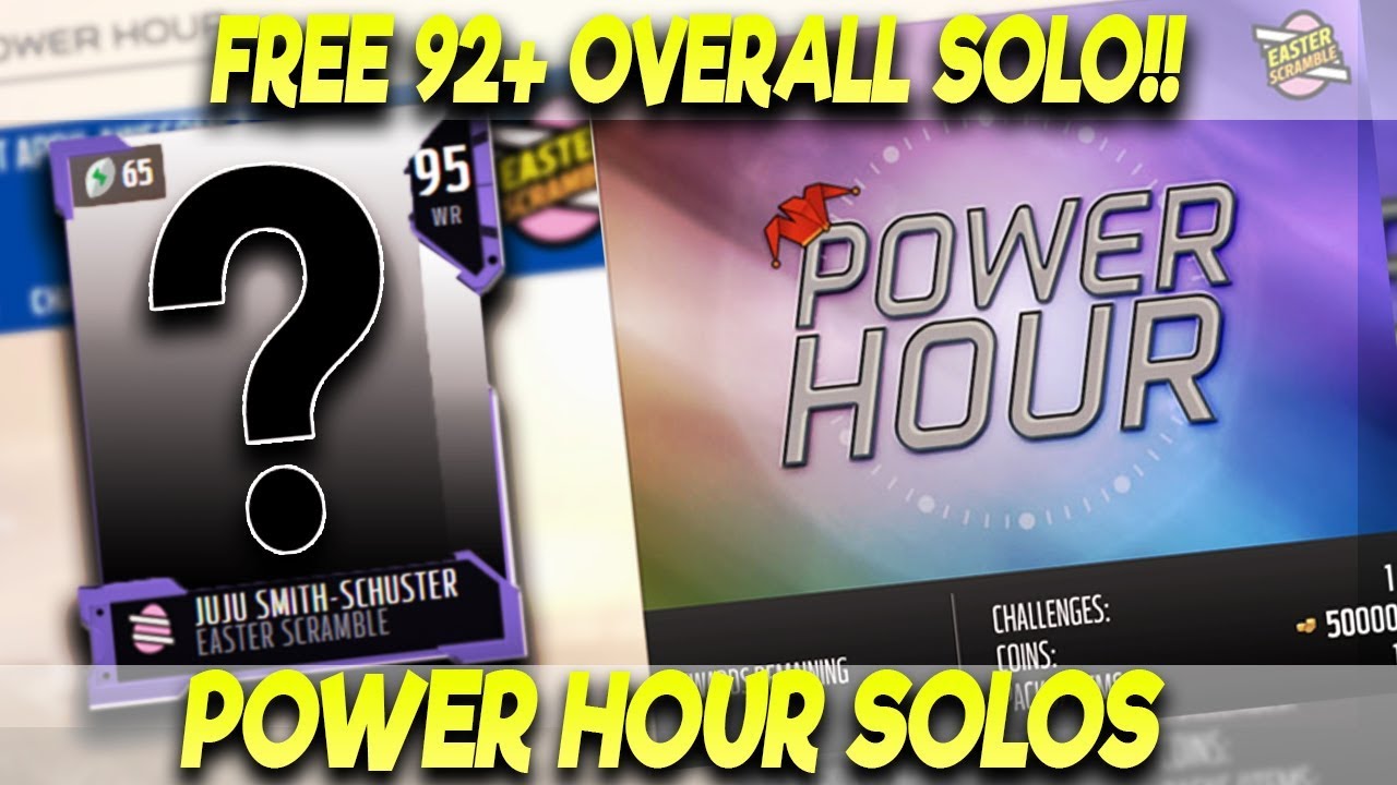 NEW EASTER DAY SOLO CHALLENGE! FREE 92+ PLAYER AND 50K!| MADDEN 18 ULTIMATE TEAM