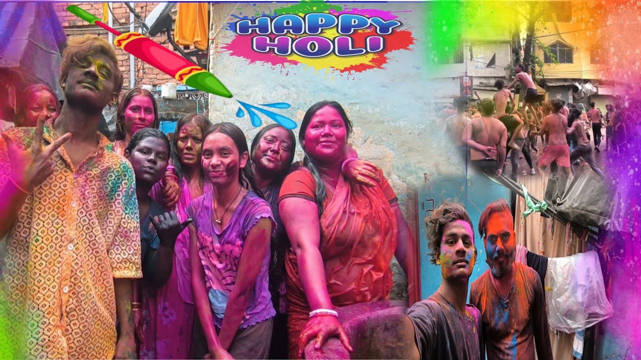 HOLI CELEBRATION WITH FAMILY ♥️ LAKIN YAI KYA HUA👀