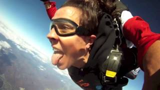 Heidi and her awesome skydive!