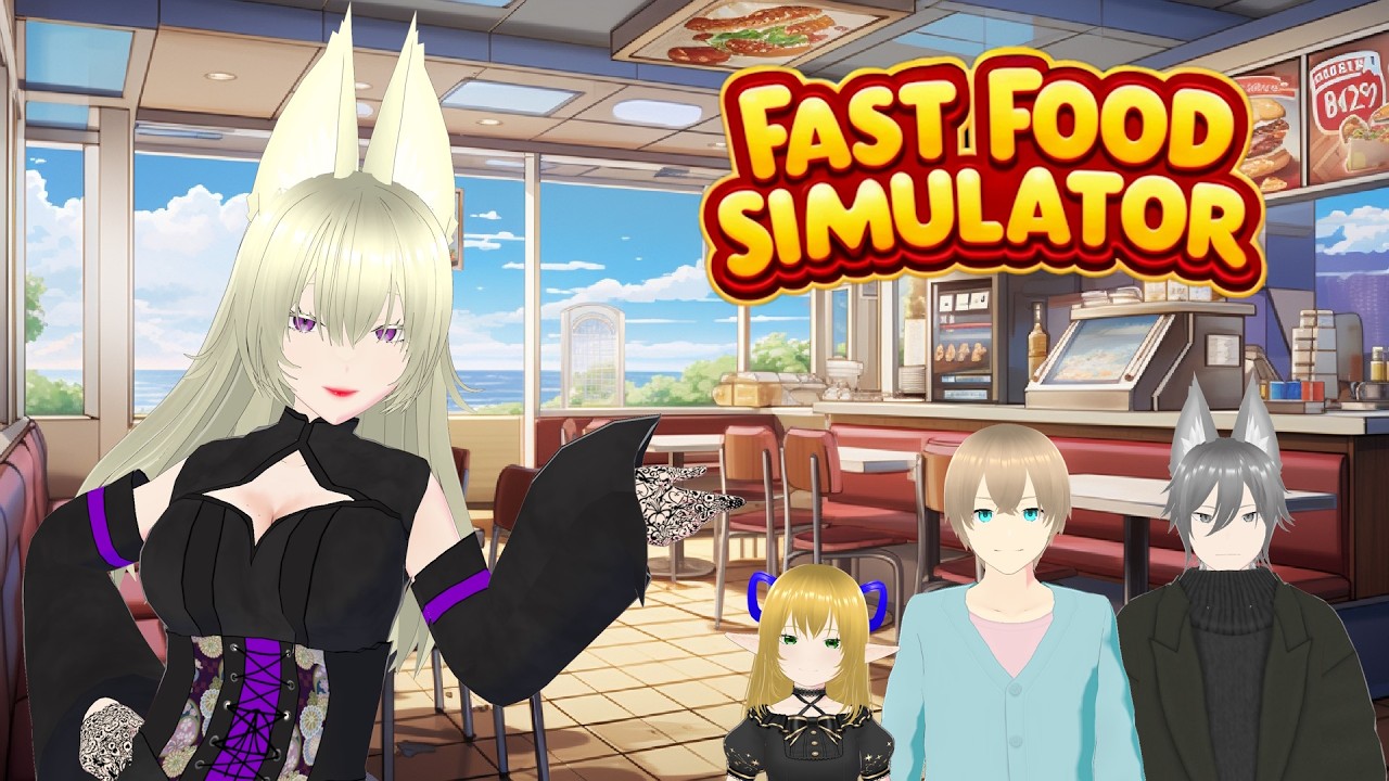 【Fast Food Simulator】ファストフード店を経営してみる！#7 【Lunetta】