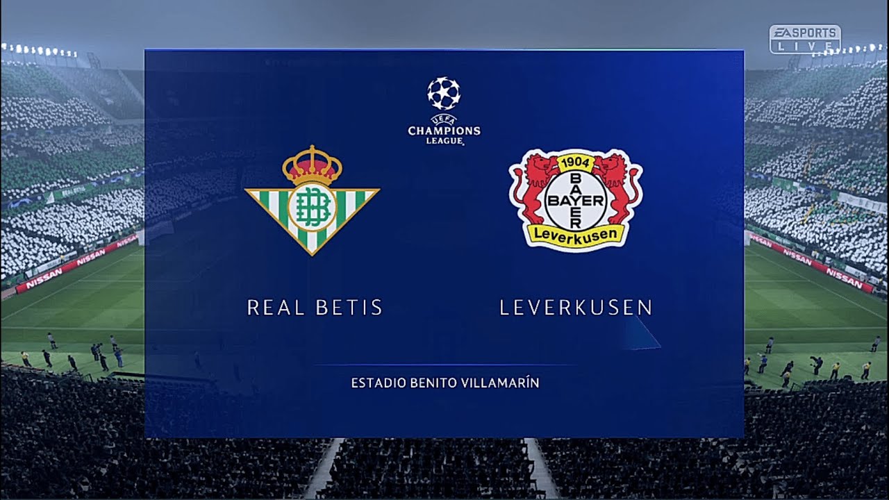 REAL BETIS VS BAYER LEVERKUSEN ( 1-1 ) FIFA 19