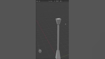 Blender with MILES - Model a Lamp Post in ONE Minute
