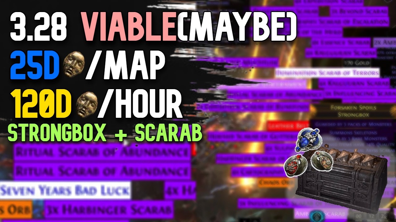 I'M PLAYING 2 FARM STRATEGY AT THE SAME TIME - Phrecia, POE (Strongbox & Nemeses Scarab)