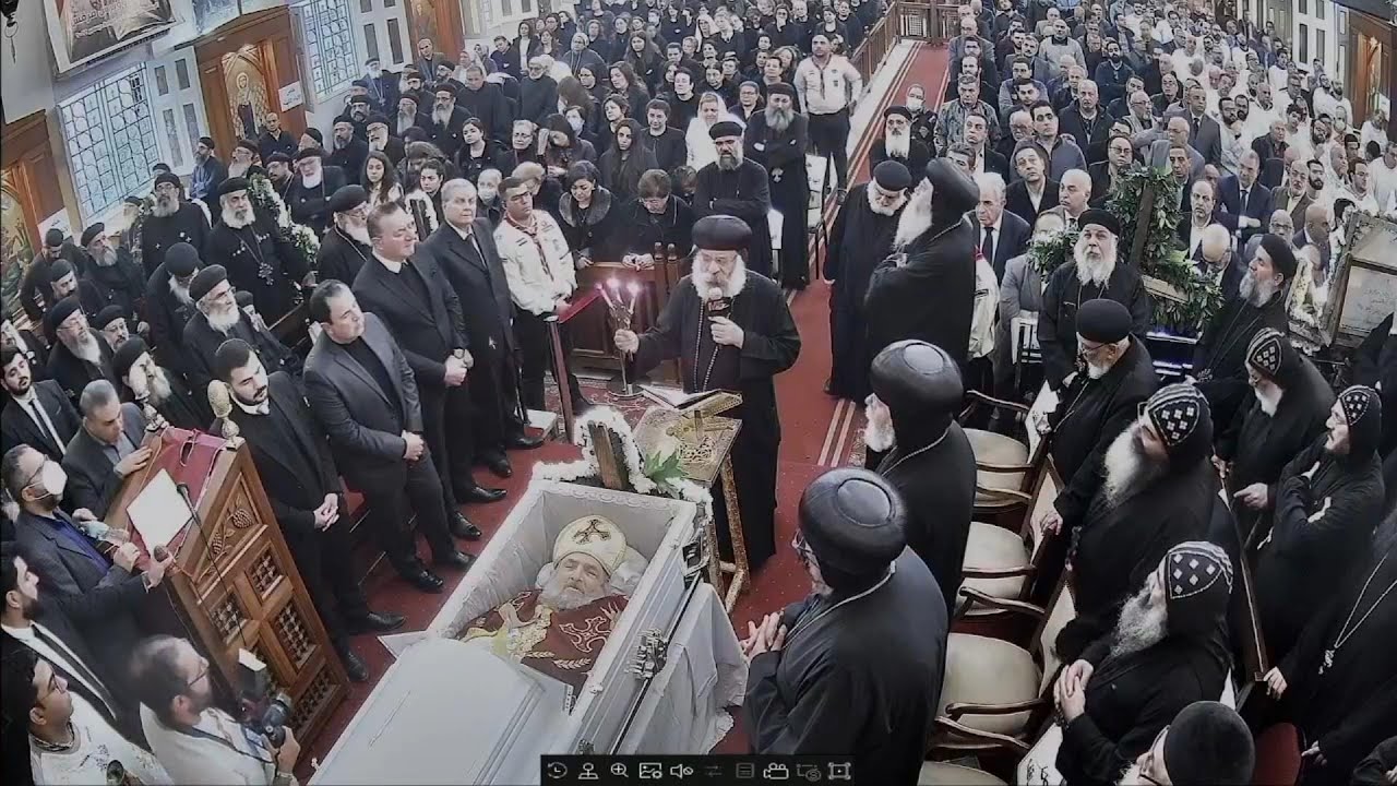 افنوتى ناى نان - الانبا رافائيل - جنازة القمص ساويرس مرقس