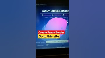 Create Fancy Border in HTML CSS #shorts #html  #css