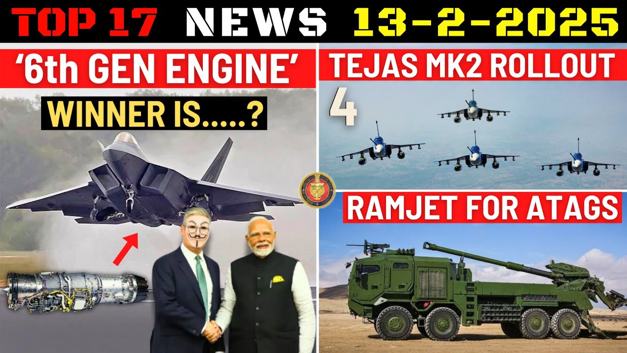 Atags Engine Indian Defence Updates : 110Kn Engine Deal Winner,4 Tejas MK2 Rollout ...