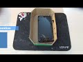Apple IPhone 6S partial restoration, cracked screen, battery, camera replacement