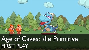 Age of Caves: Idle Primitive - FIRST PLAY