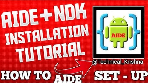 How To Setup AIDE in ANDROID! NEW METHOD! |Easy Tutorial| |All Explained|
