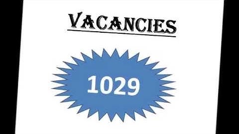 ICDS Jobs 2015 - 1029 Block Coordinator/Project Assistant Vacancies Recruitment