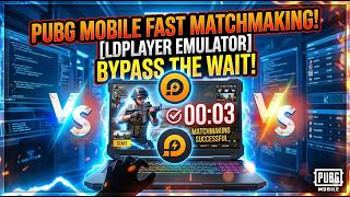 Fix Pubg Mobile Emulator Matchmaking delays | Play pubg mobile in ld player