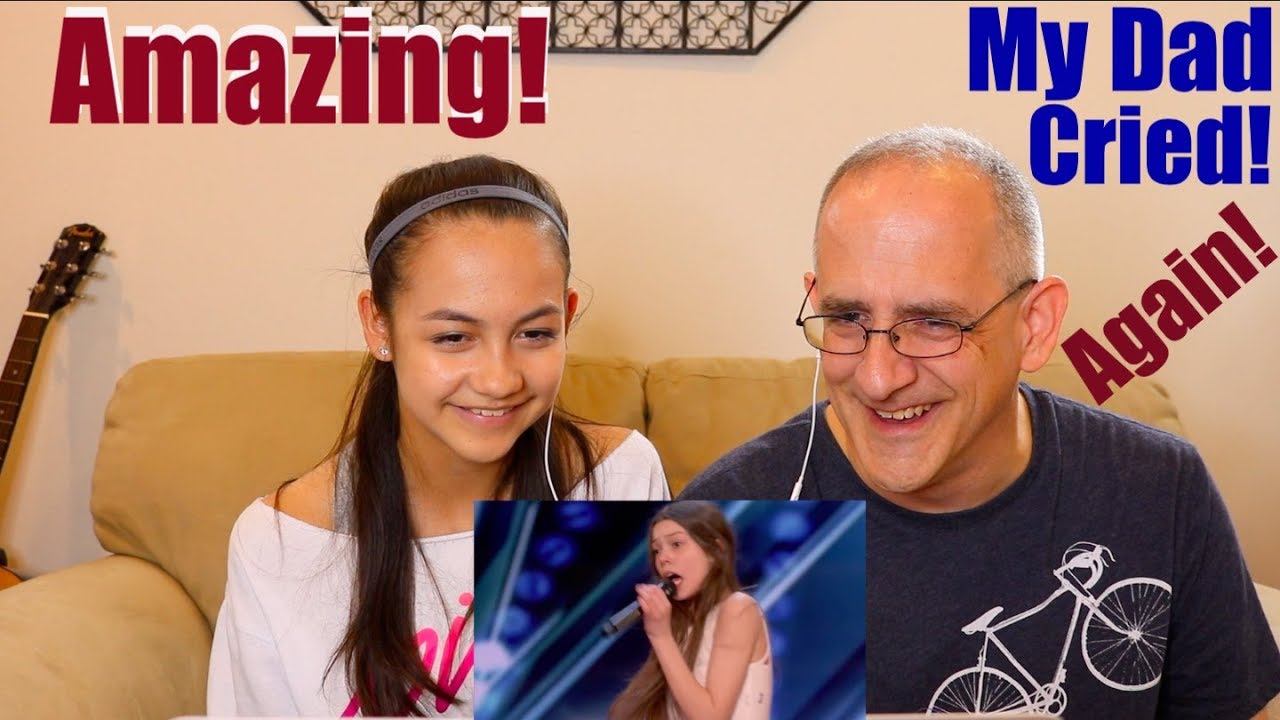 Courtney Hadwin - 13-Year-Old Golden Buzzer Winning Performance - AGT 2018 | REACTION