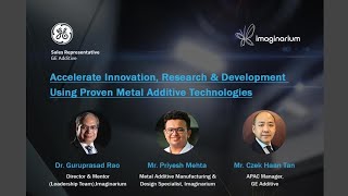Webinar: Accelerate Innovation, R&D Using Proven Metal Additive Technologies