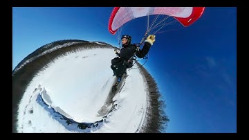 Insta360 - Paramotoring in Sweden