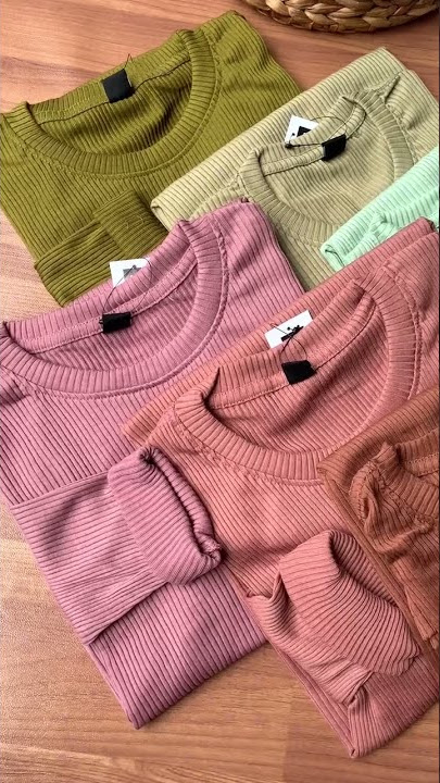 KAOS BASIC H&M WANITA CABUT JARUM