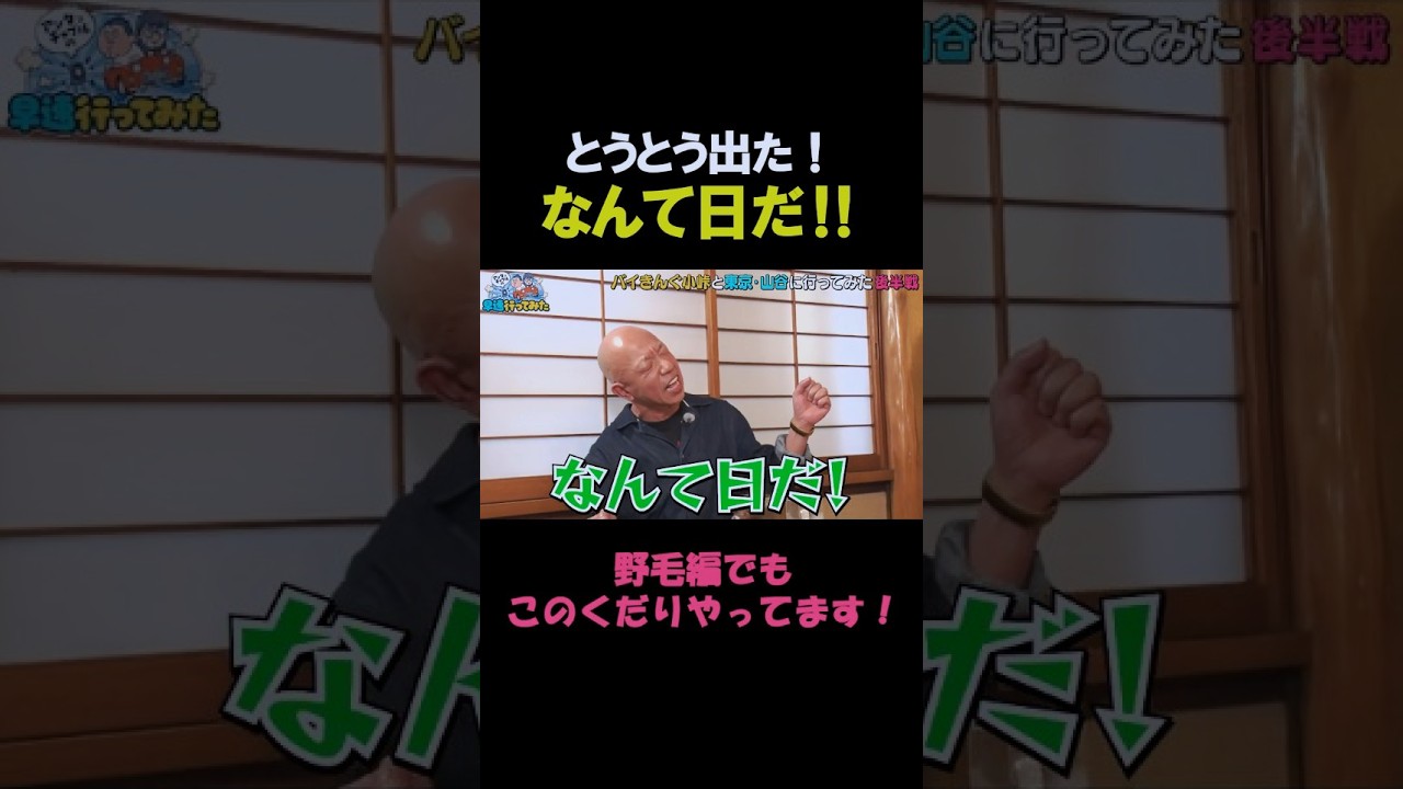 小峠 なんて 日 だ
