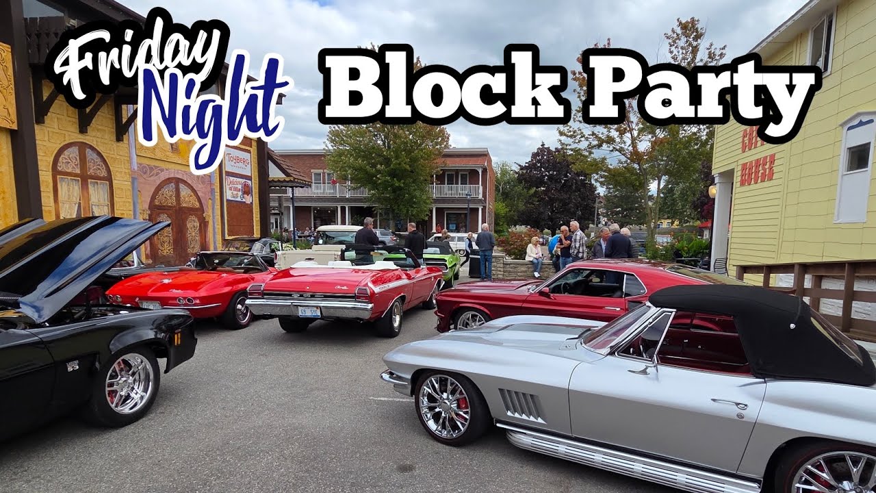 Frankenmuth Auto Fest 2025 - A Memorable Evening of Classic Cars (Part-1)