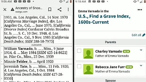 I found mine and Snoop Dogg's common ancestor Emma...