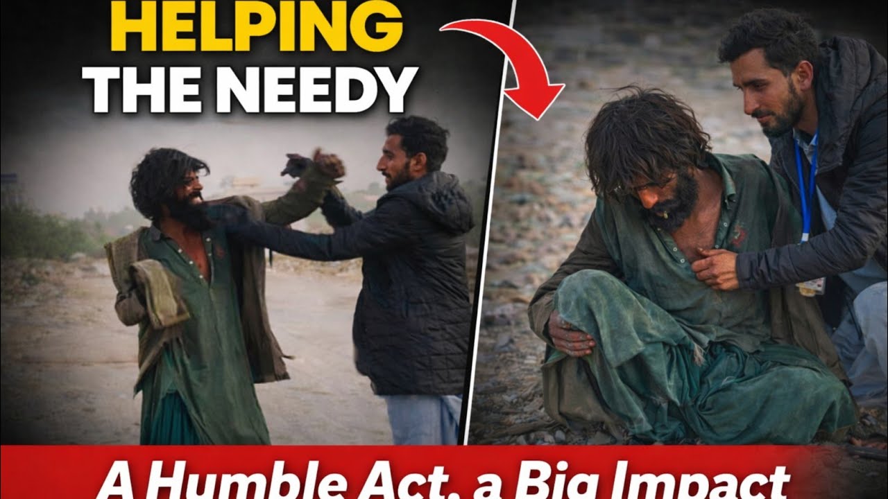 Syeco Humanity One Small Help, One Big Change | Emotional Street Helping  | Give A Rich Man