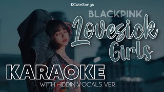 BLACKPINK - 'Lovesick Girls' | Karaoke with Easy Lyrics \& Backing Vocals