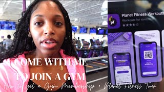 Come With Me to Join a Gym | How to get a Gym Membership | Planet Fitness Tour