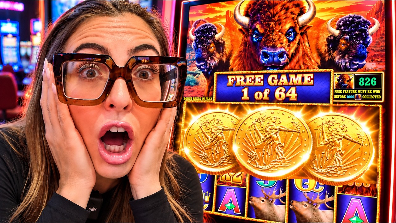 SIX FIGURES in JACKPOTS After I BROKE a Record at the World's Largest Casino!