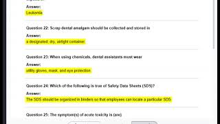 FREE AND STUDY GAMES ABOUT CH22,23 DEN110 EXAM