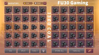 31 Continuous Run 1360 Coal in 30 Minutes - No More Fuel Problem - Generator 13.6x Westland Survival screenshot 5