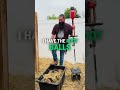Breaking up old root balls and blending in fresh amendments — giving this soil new life 🌱