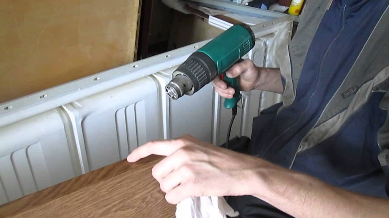 тюнинг холодильника самоклейкой - YouTube