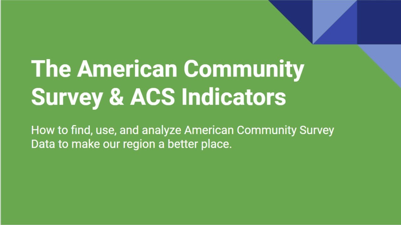 ACS Webinar