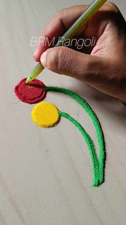 #rangoli #simplerangoli #easyrangoli #rangolidesign #shorts