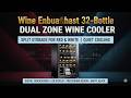 Wine Enthusiast 32‑Bottle Dual Zone Wine Cooler Review | Perfect Storage for Reds &amp; Whites