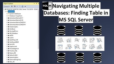SQL Server for Data Science: Finding Tables Across All Databases