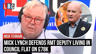 Mick Lynch Defends Rmt Deputy Living In Council Flat On 78K