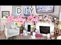 🍁🌸NEW!! DIY SHABBY CHIC DECOR CRAFTS + LIVING ROOM UPDATE LUEBONA🍁🌸Episode 14 Olivias Romantic Home