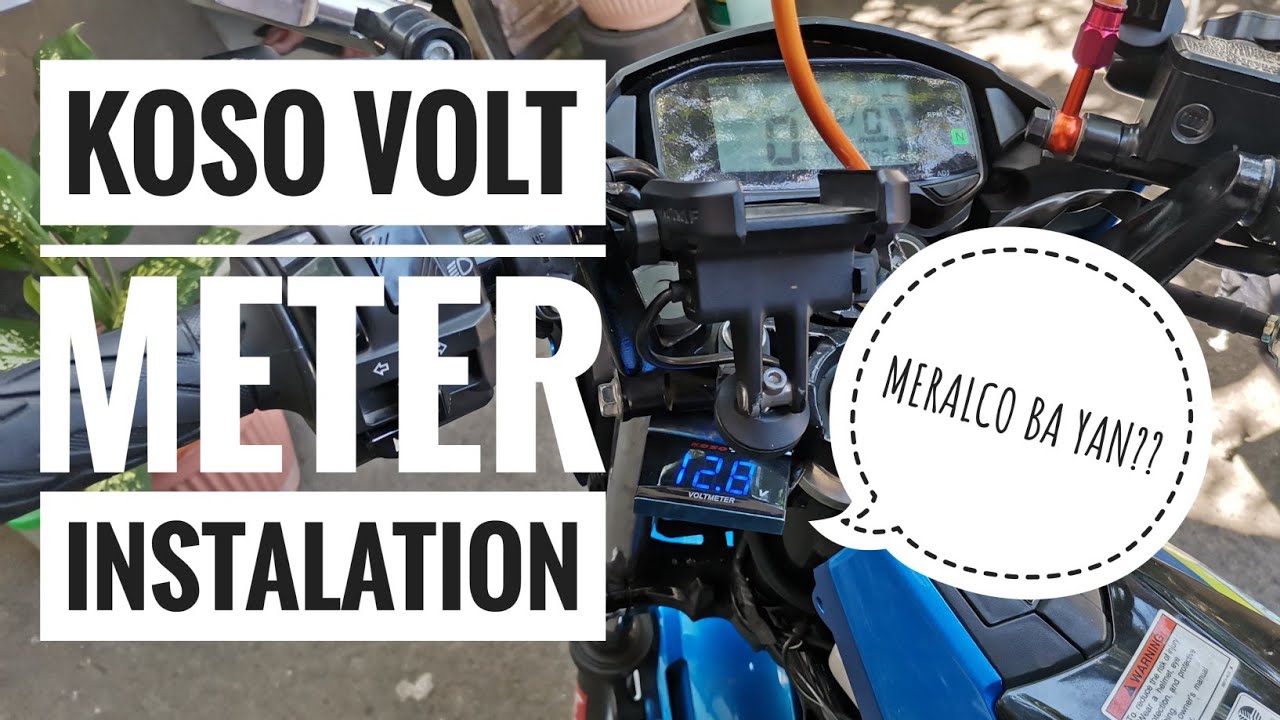 RAIDER 150FI VOLT METER | DIY